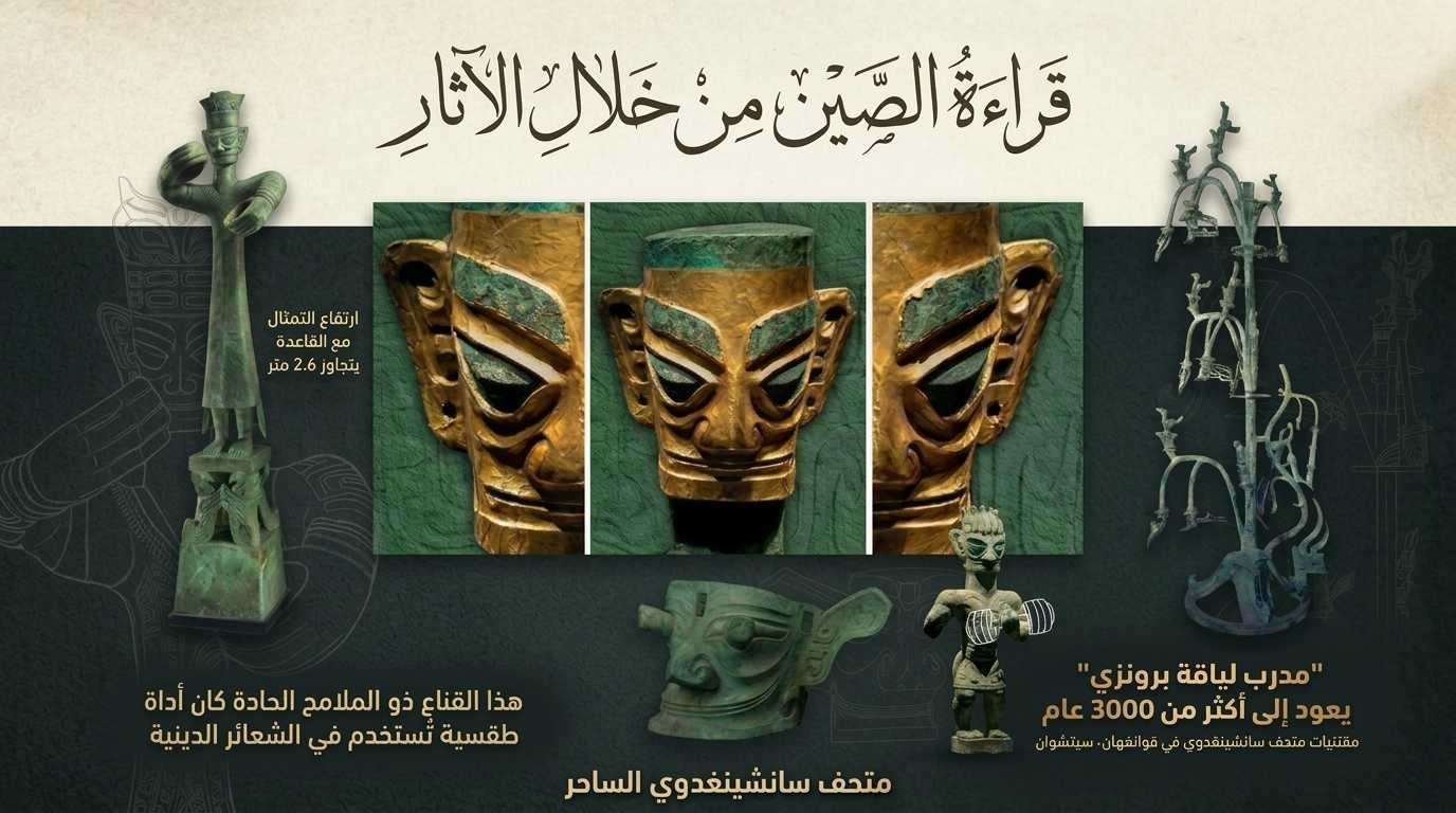 قراءة الصين من خلال الآثار.. موقع سانشينغدوي الأثري