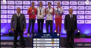 مريم بشارات تتوج بذهبية العالم للكاراتيه