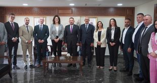 رئيس بلدية بيت لحم يبحث مع وفد ألماني رفيع المستوى دعم المشاريع الثقافية والتنموية