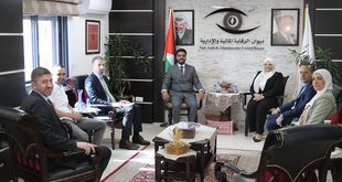 رئيس ديوان الرقابة السيدة أمل فرج تستقبل رئيس بلدية روابي المهندس إبراهيم الناطور