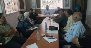 دائرة المؤسسات والمجتمع المحلي في جبهة النضال الشعبي تناقش المستجدات السياسية والانتخابات وتدعو إلى خطة استجابة إنسانية عاجلة لقطاع غزة