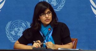 المتحدثة باسم مفوضية الأمم المتحدة السامية لحقوق الإنسان رافينا شمداساني