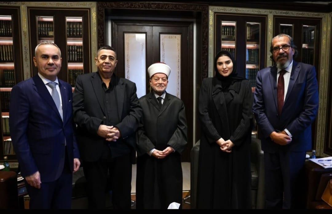 مفتي القدس يبحث في الدوحة تطورات الأوضاع في القدس وفلسطين